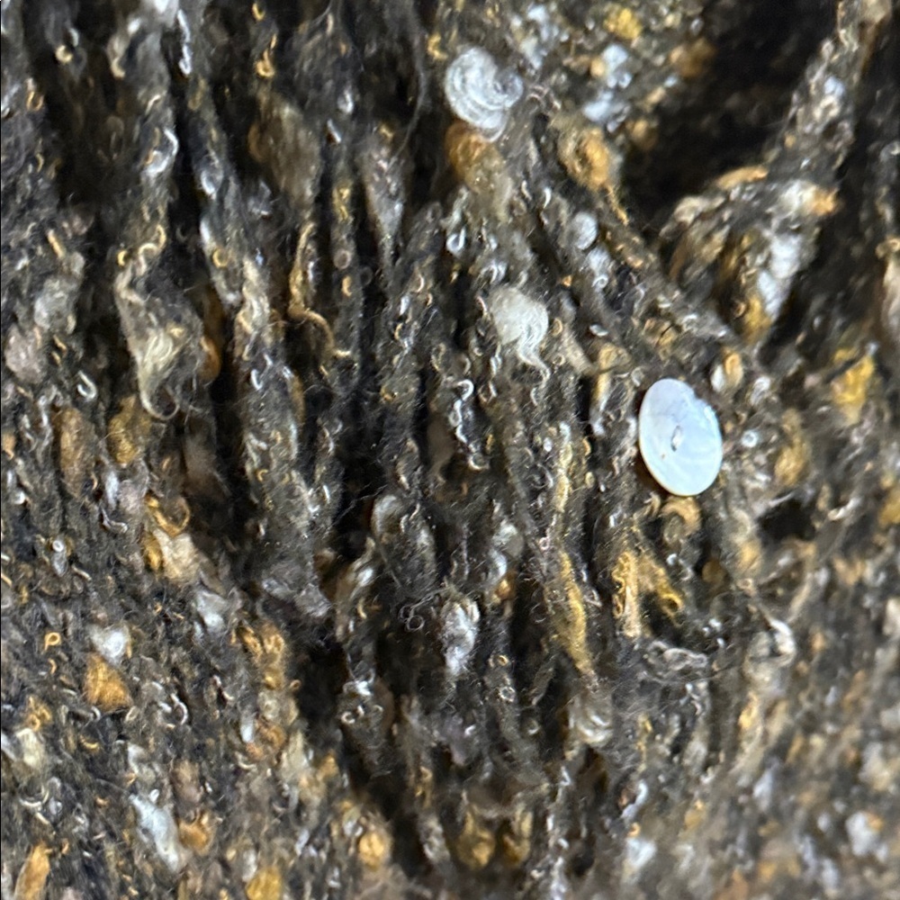 Ruby Rd. Multicolor Textured Knit 15% Wool Jacket - Picture 3 of 8